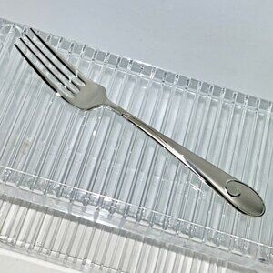 Waterford Ballet Ribbon Matte Stainless Flatware ONE (1) Fork/Dinner Fork 8"